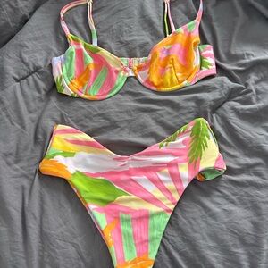 Skatie Multicolor Bikini Set